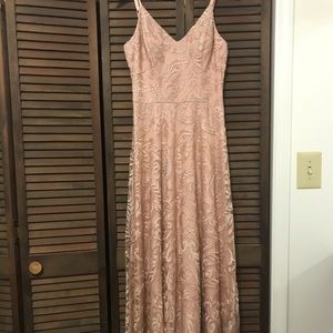 Floor length formal dress